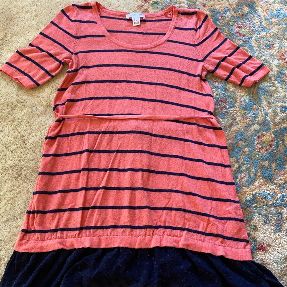 Maternity tunic top